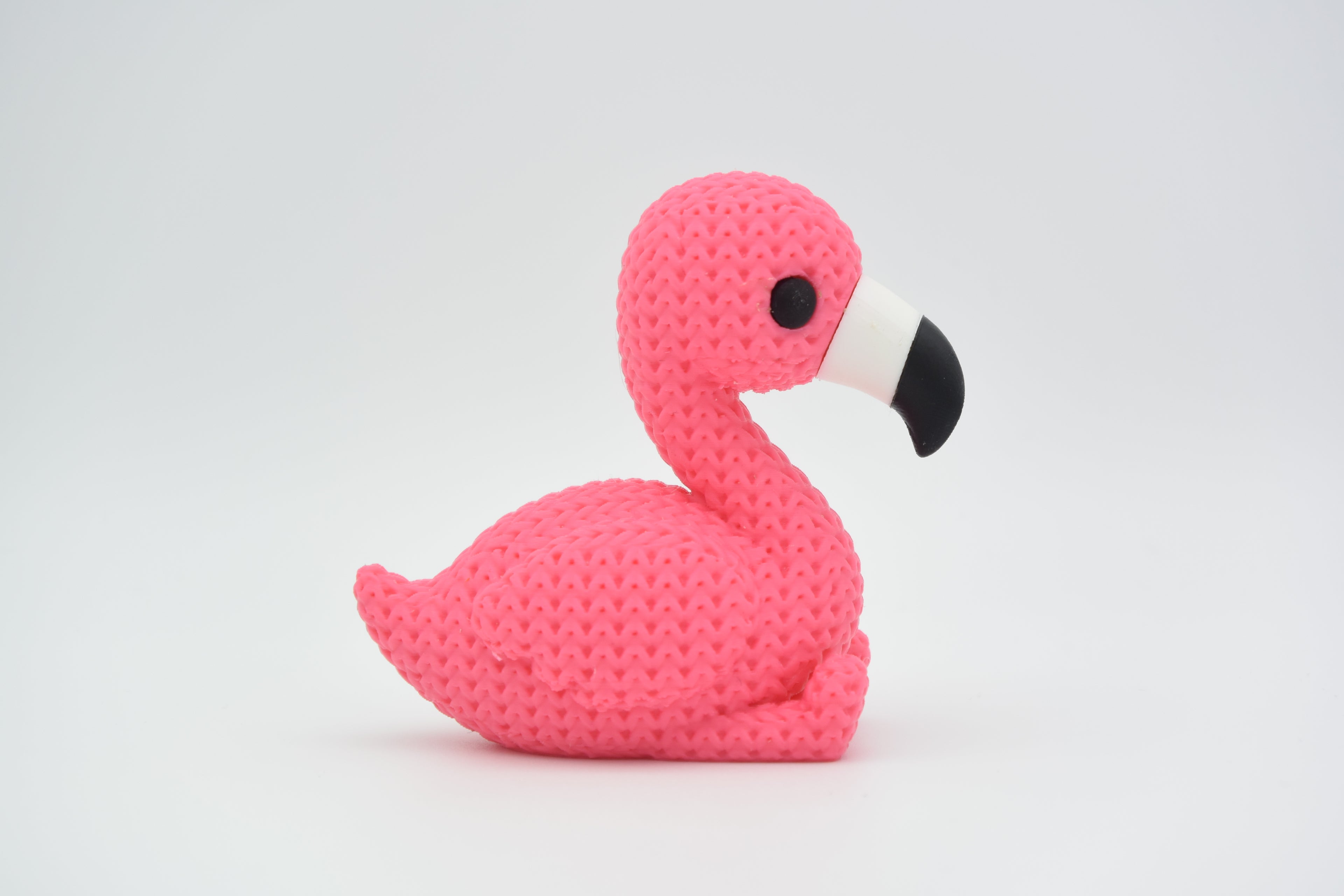Knitted Flamingo