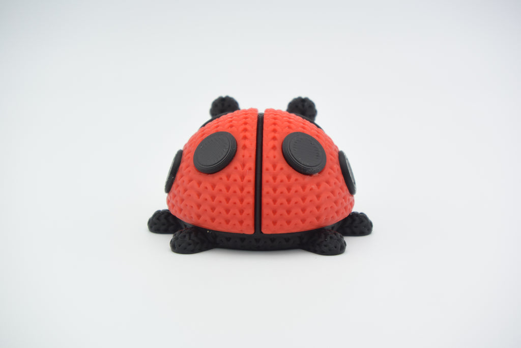 Knitted Ladybug