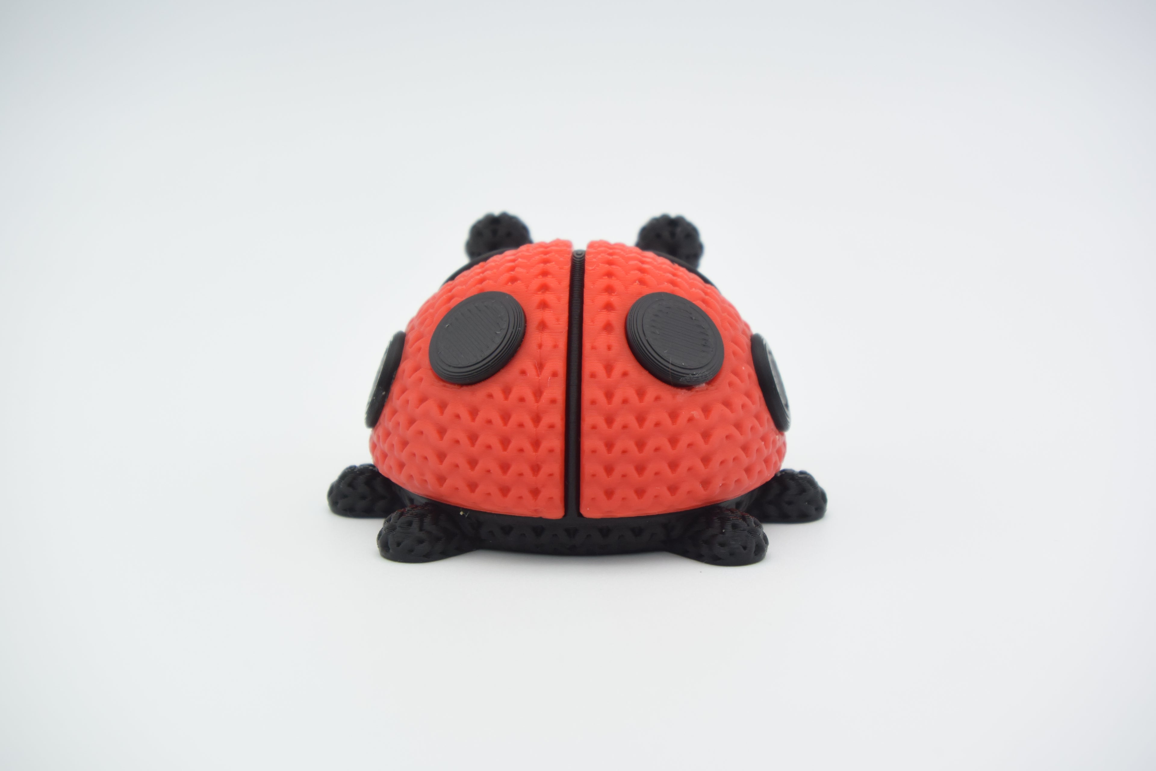 Knitted Ladybug