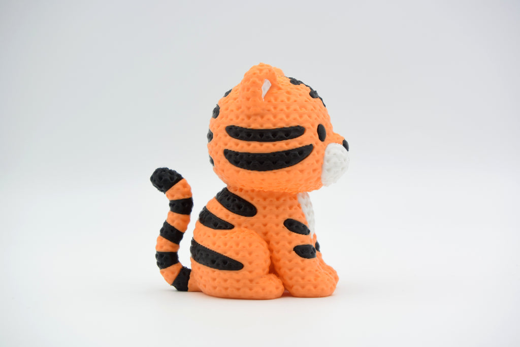 Knitted Tiger