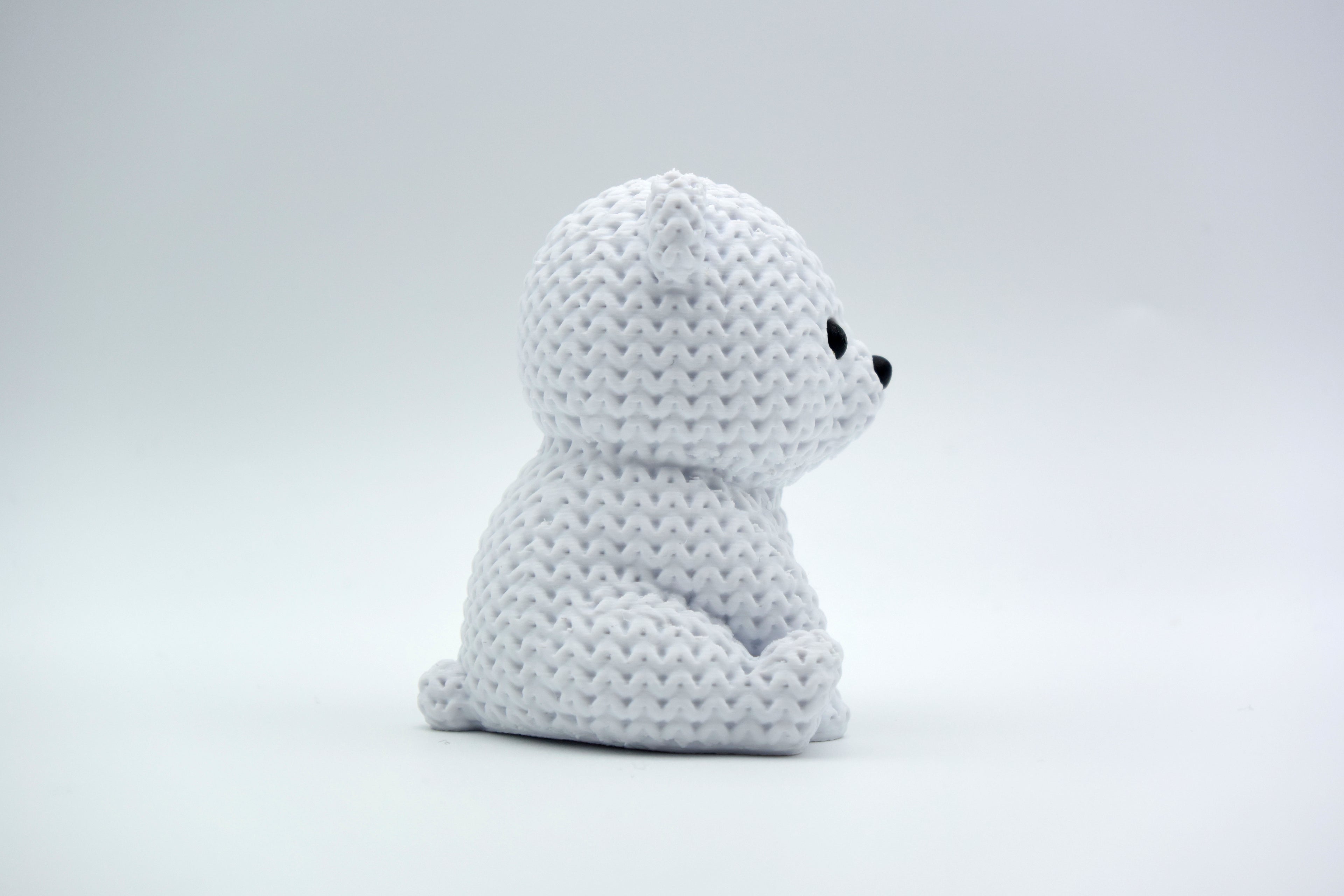 Knitted Baby Polar Bear