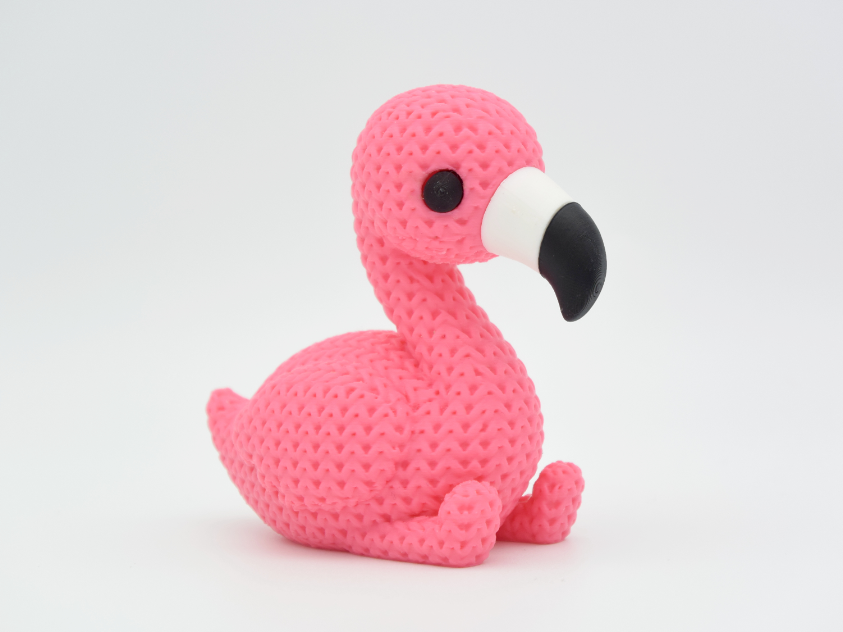 Knitted Flamingo