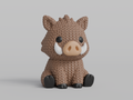 Knitted Wild Boar