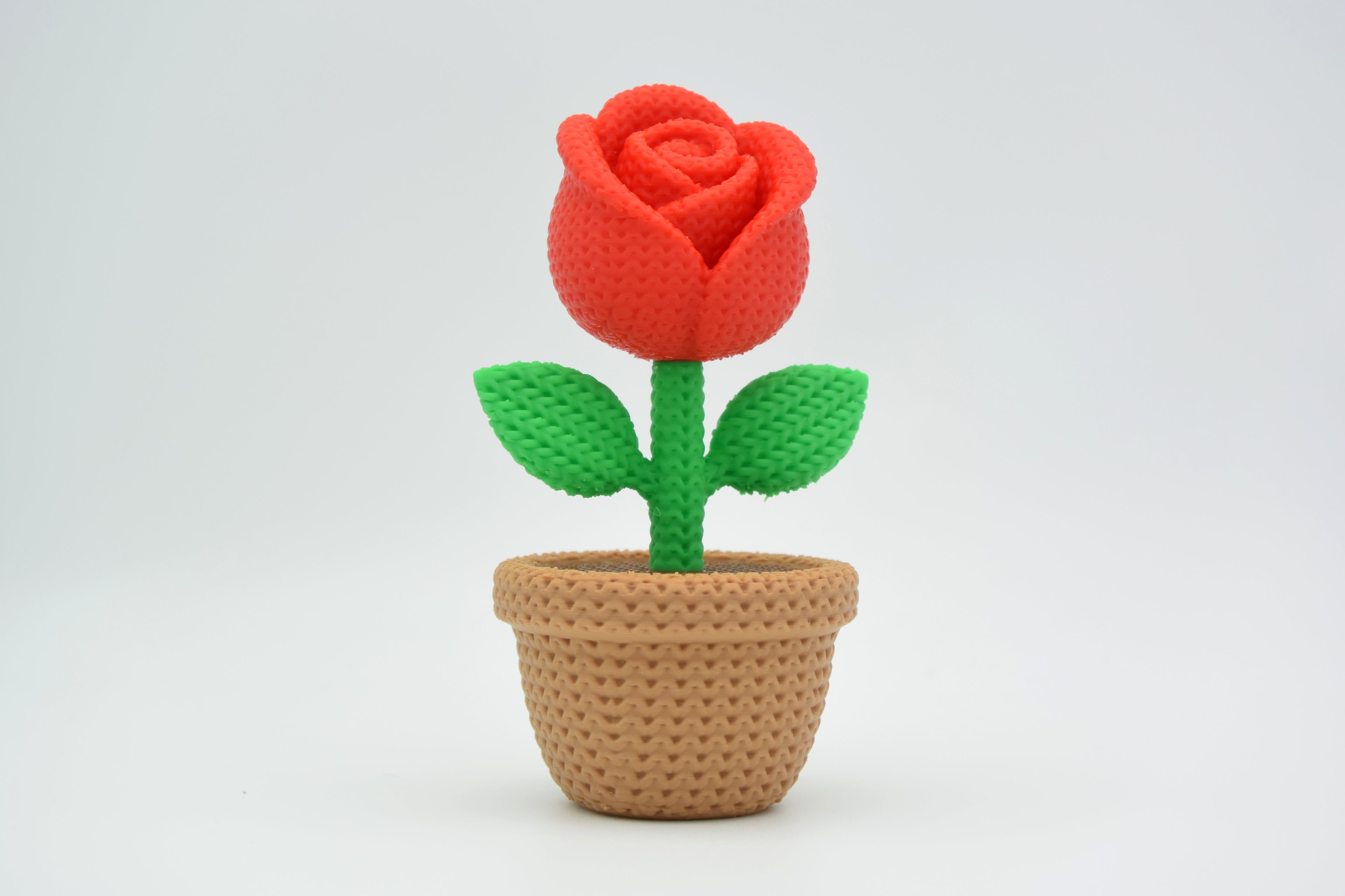 Knitted Rose