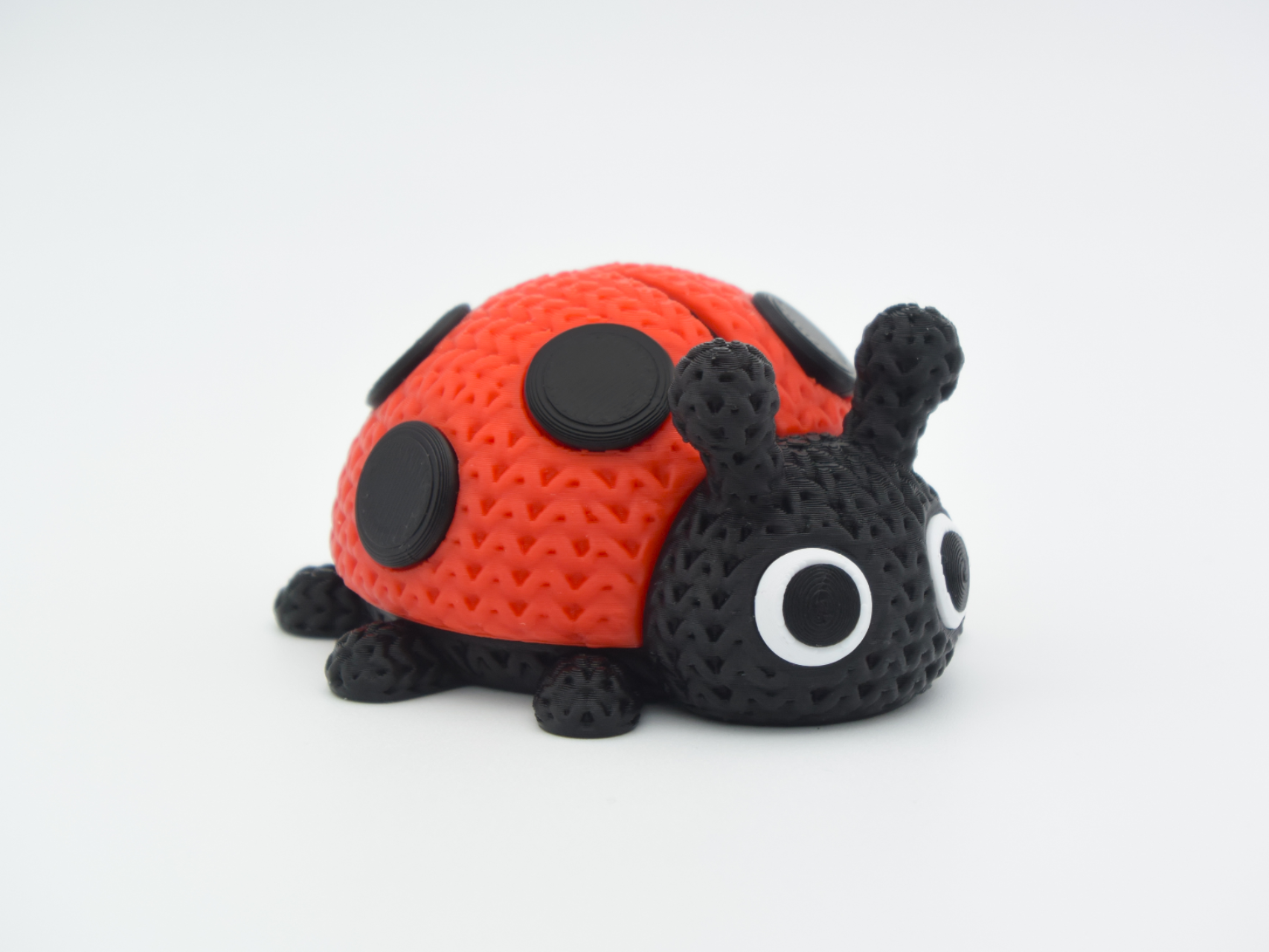 Knitted Ladybug