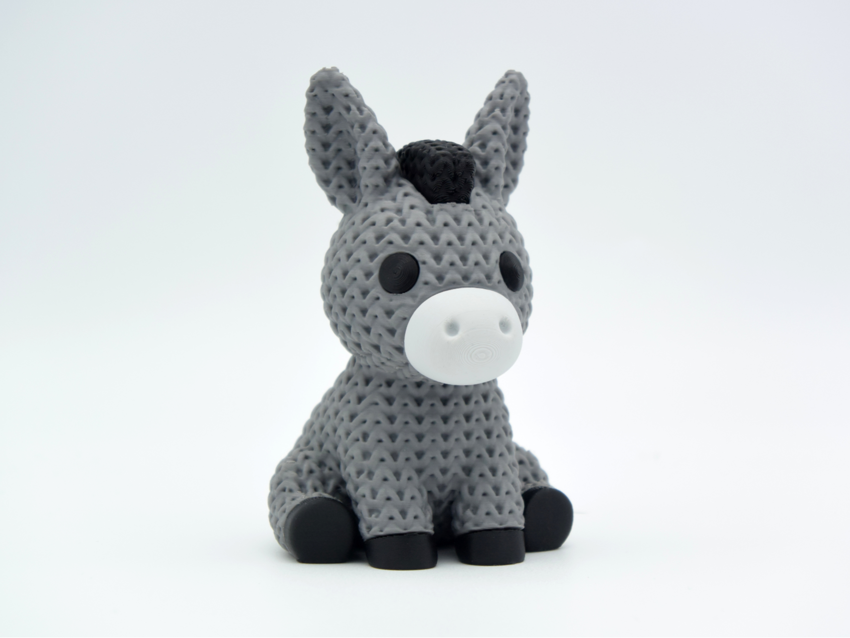 Knitted Donkey