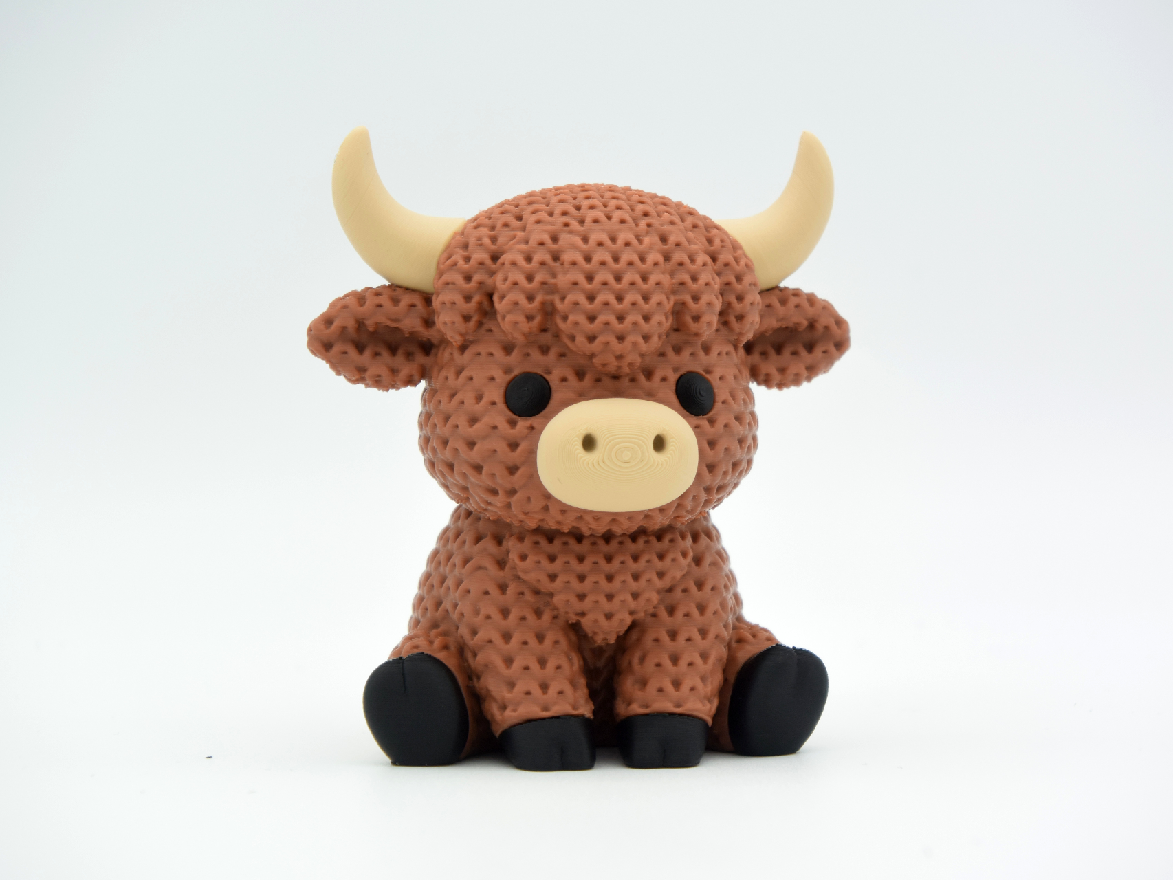 Knitted Highland Cow