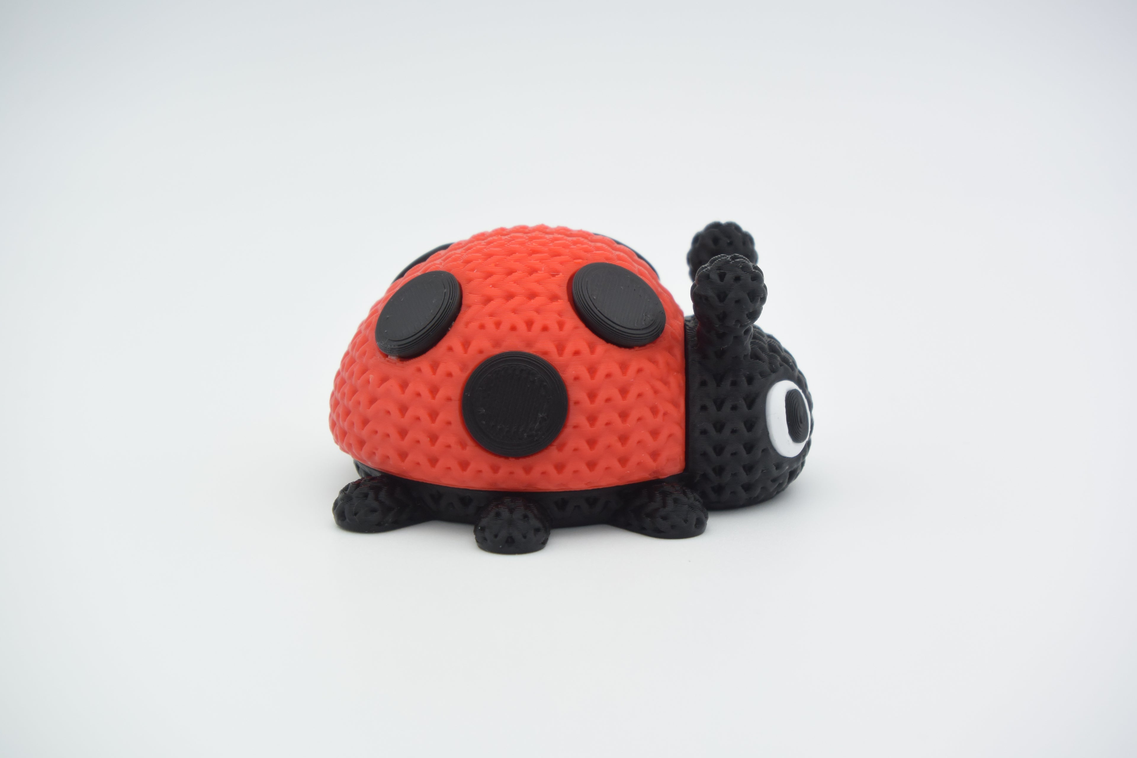 Knitted Ladybug